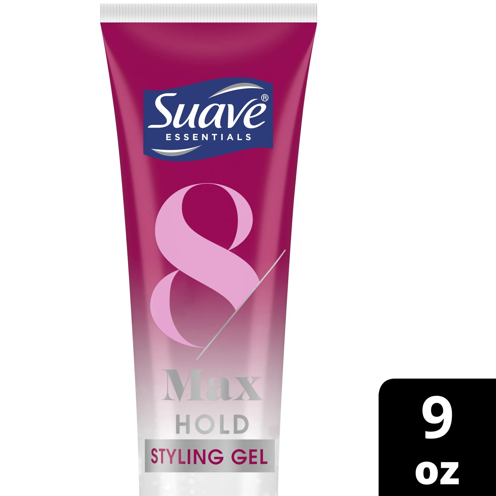 Suave Max Hold Hair Sculpting Gel, Non-Sticky, 9 oz