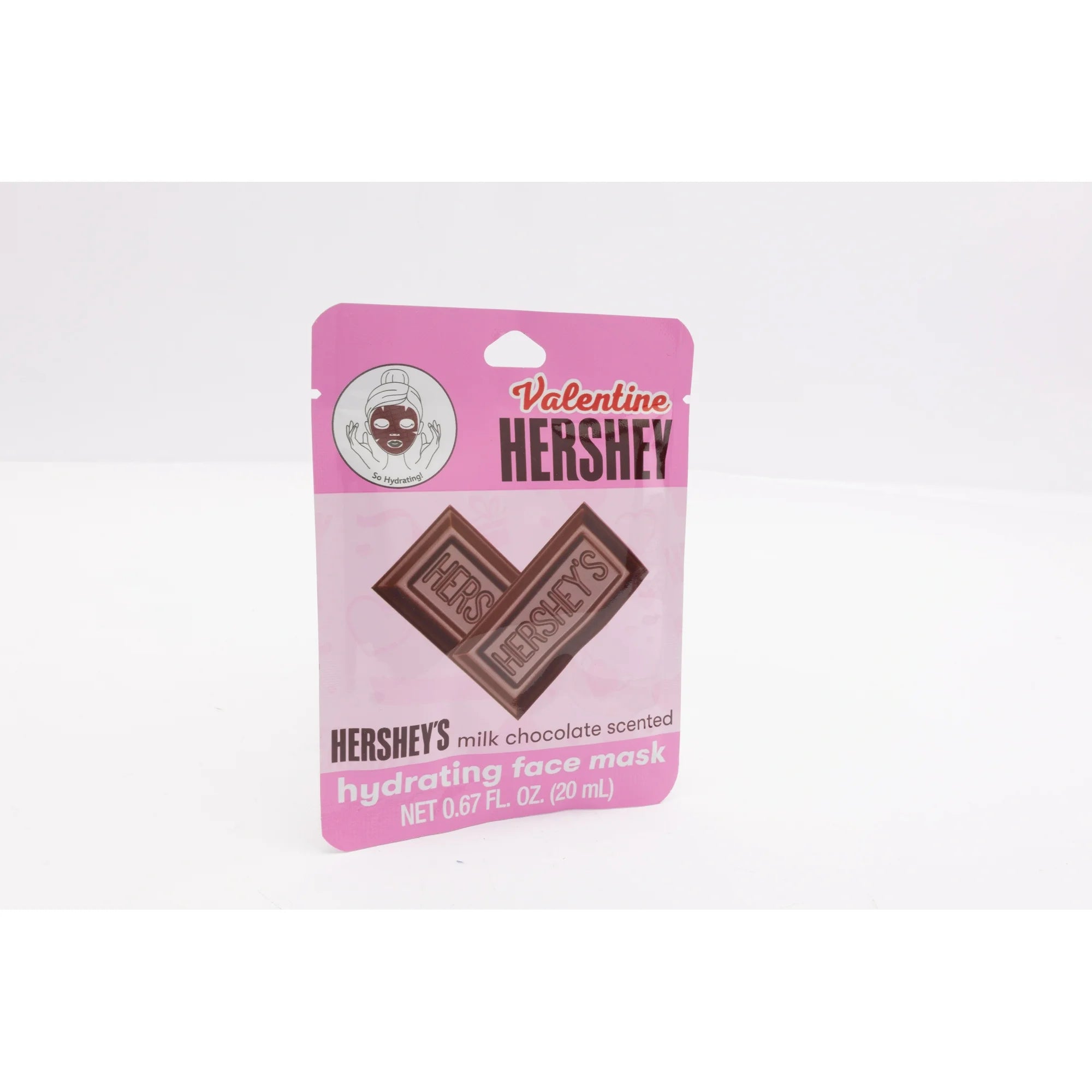 Hershey Hydrating Face Mask, Milk Chocolate Scented, Single Use