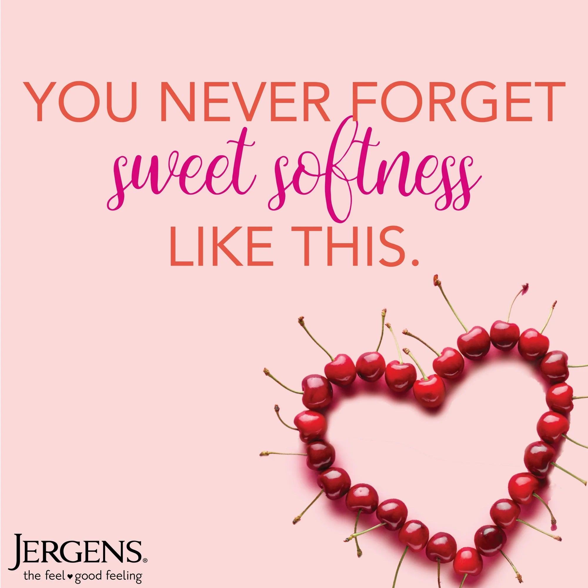 Jergens Original Scent with Cherry Almond Body Lotion Moisturizer for Dry Skin, 3 oz