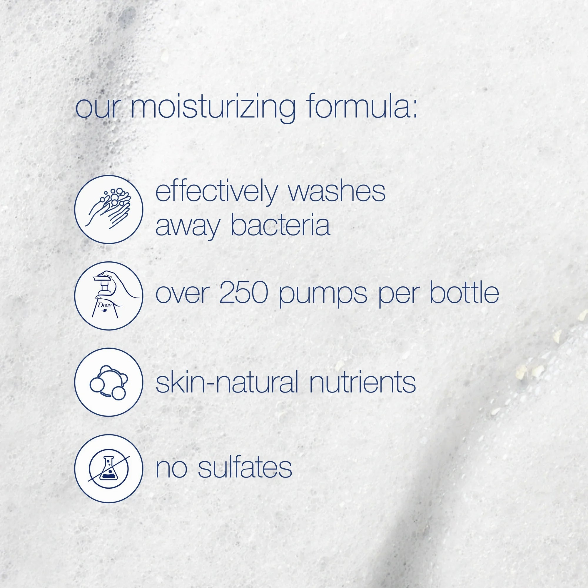 Dove Foaming Long Lasting Hypoallergenic Women&