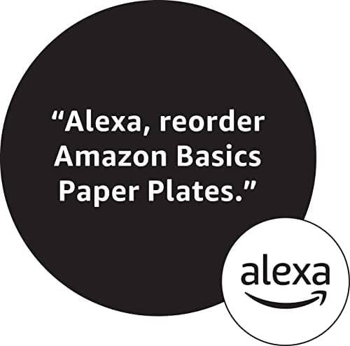 Basics Everyday Paper Plates, 8.62 Inch, Disposable, 100 Count