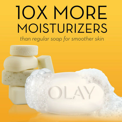 Olay Ultra Moisture Bar Soap, Shea Butter, 3.17 oz, 4 Count