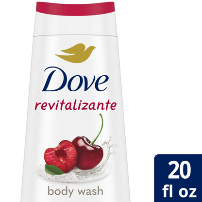 Dove Body Wash Revitalizante Cherry &amp; Chia Milk, 20 oz