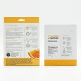 By Nature From New Zealand Vitamin C &amp; Caffeine Eye Mask Patches Brighten &amp; Hydrate Dry &amp; Dull Skin