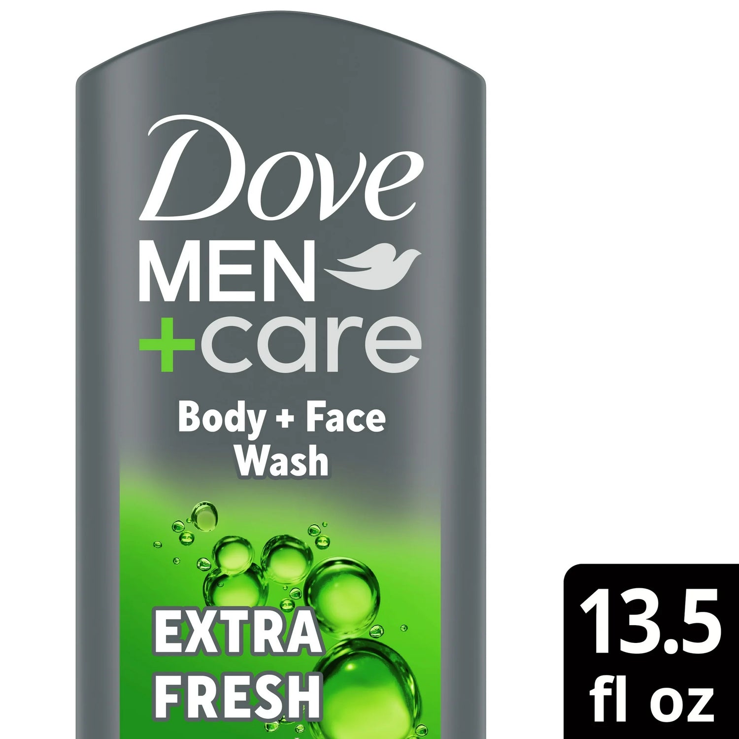 Dove Men+Care Refreshing Daily Use Face &amp; Body Wash All Skin Type, 13.5 oz