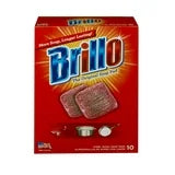 Brillo Steel Wool Soap Pads, 10 Count