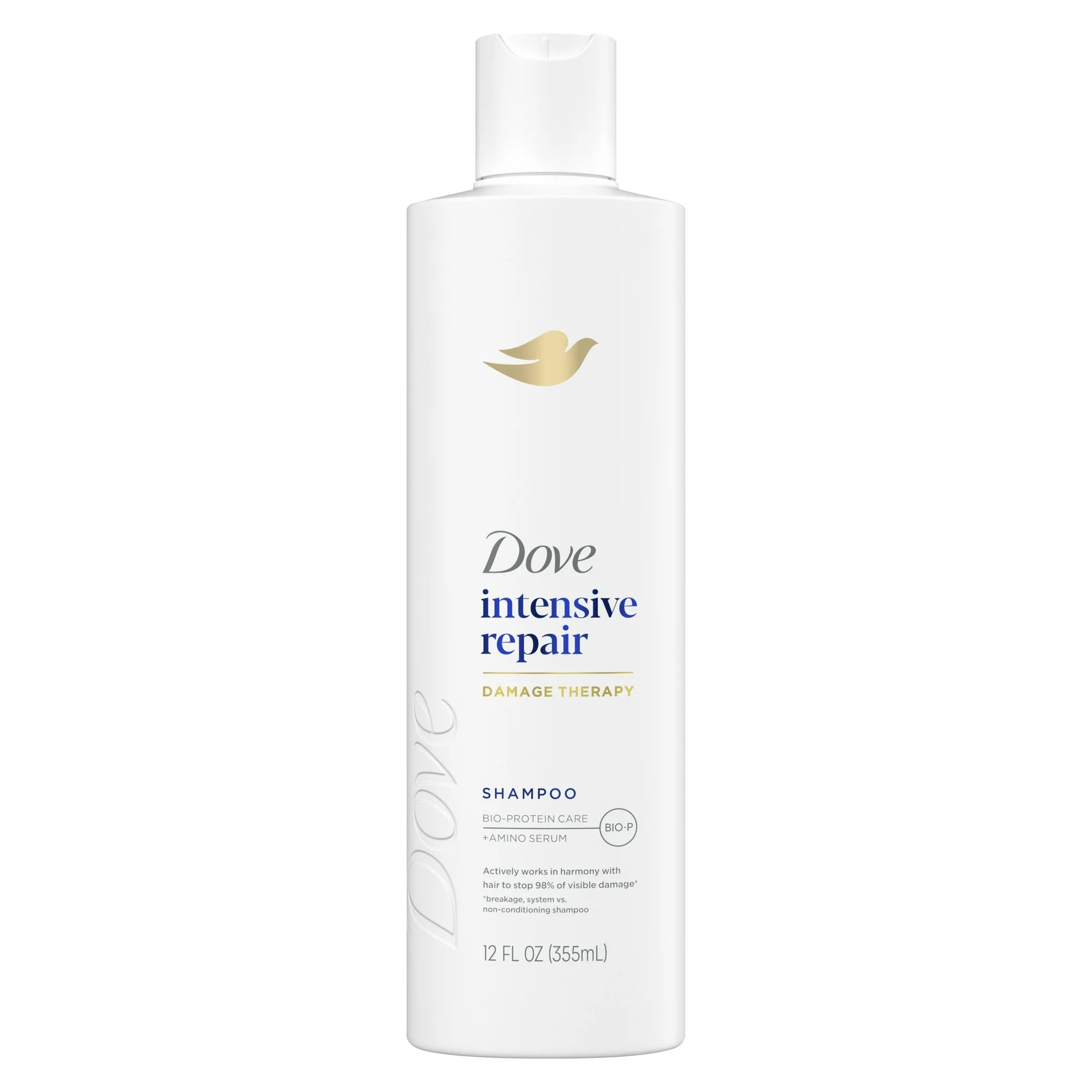 Dove Shampoo Intensive Repair with Bio-Protein Care Technology &amp; Amino Serum, 12 oz