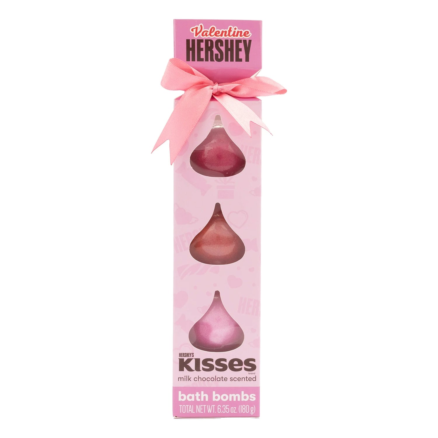 Hershey Kisses Bath Bomb Trio, Chocolate Scented, 60g