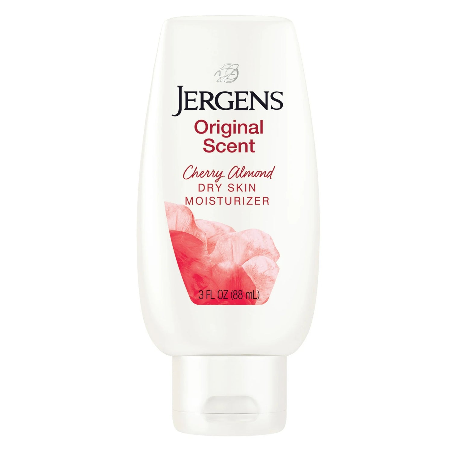 Jergens Original Scent with Cherry Almond Body Lotion Moisturizer for Dry Skin, 3 oz