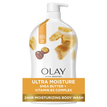 Olay Ultra Moisture Body Wash with Shea Butter, 30 fl oz