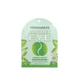 Vitamasques Brighten Hydrogel Eye Pads, Infused with Real Petals, 1 Pair