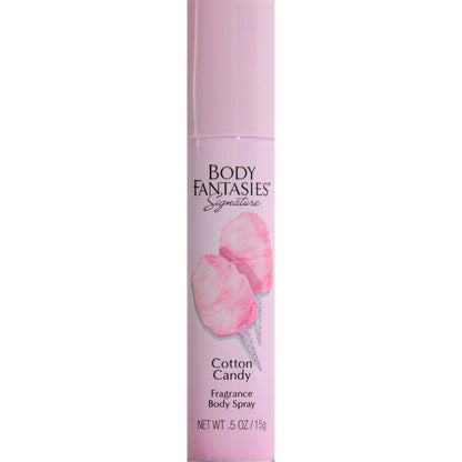 Body Fantasies Signature Cotton Candy Body Spray for Women, 0.5 fl.oz.