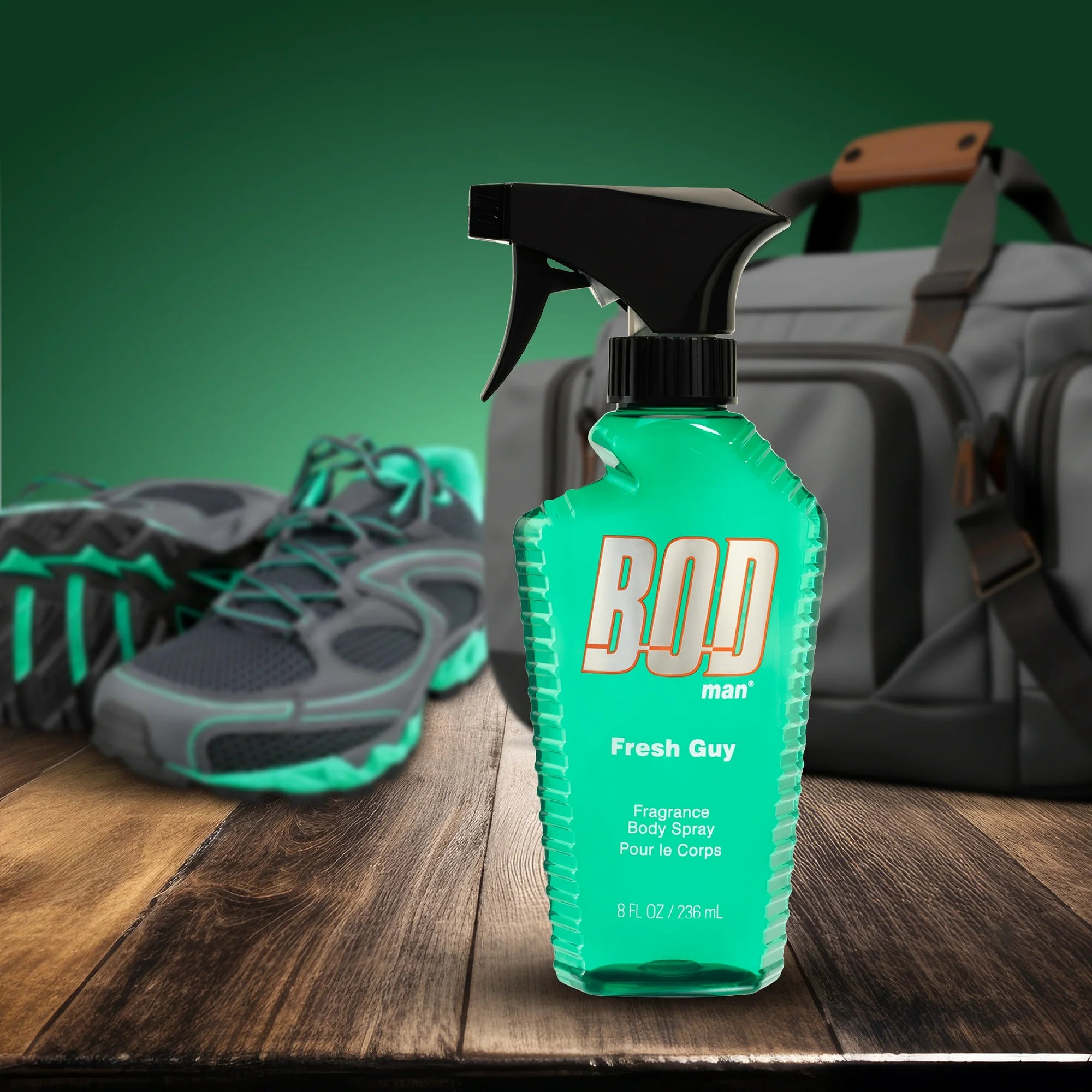 Bod Man Fragrance Body Spray, Fresh Guy, 8 fl oz